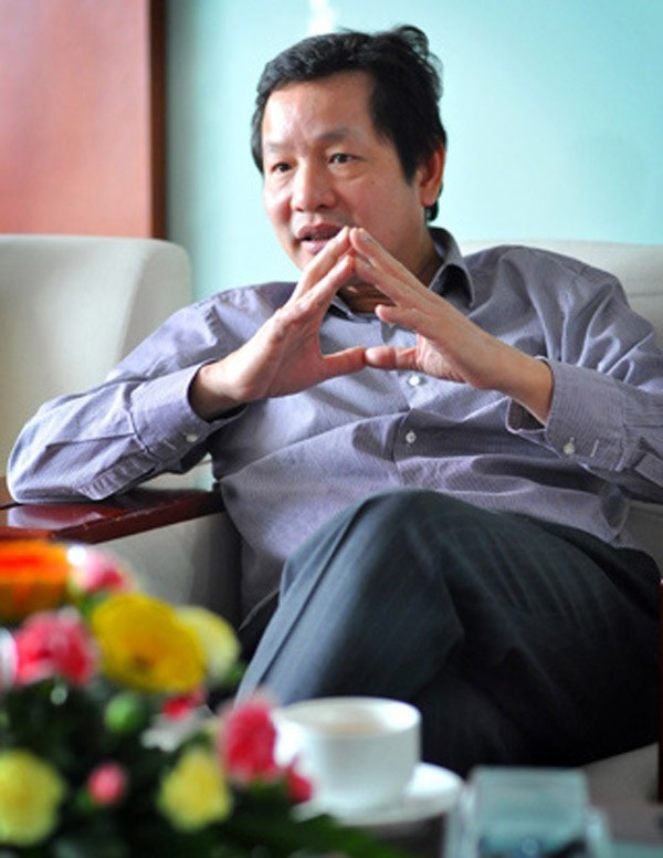 Chủ tịch FPT Trương Gia Bình cho biết: "Tôi thấy trách nhiệm của mình lúc này cao hơn bao giờ hết" (Ảnh: VNE)